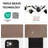 Blackout Small Door Curtain for Kitchen, Privacy Thermal Insulated Door Window Curtain for Classroom Window/Small Front Back Door/Office, 1 Panel-777614546-777614547