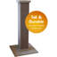 Ultimate Scratching Post – Grey, Large  Tower - Sisal Fibre, Simple Design - For All Cats