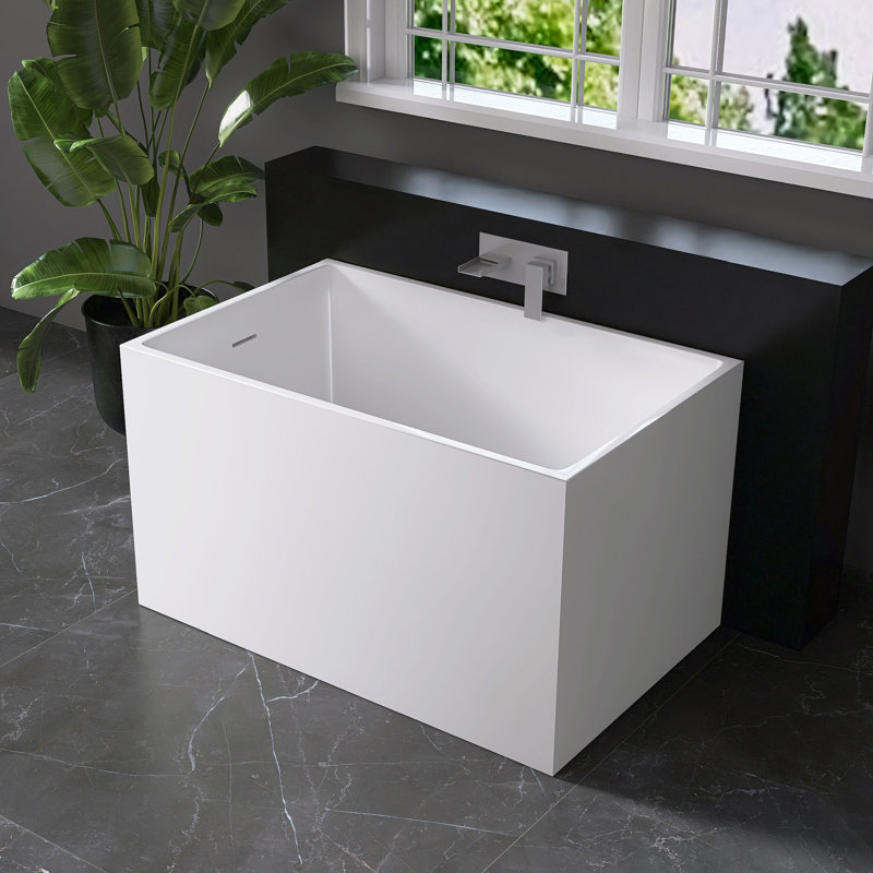 43'' X 28'' Freestanding Soaking Acrylic Bathtub