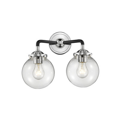 Éclairage de salle de bain à intensité variable 2 lumières Zarmayr