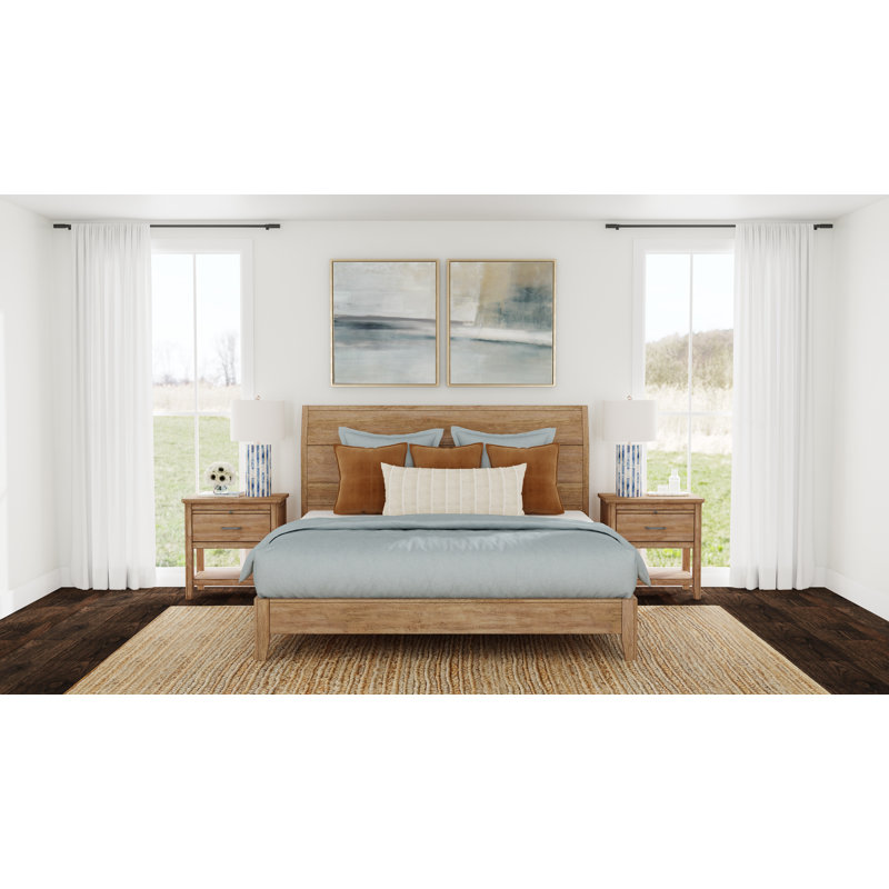 Isaish 3pc Modern Bedroom Set