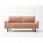 UPHOLSTERED SOFA - BEIGE
