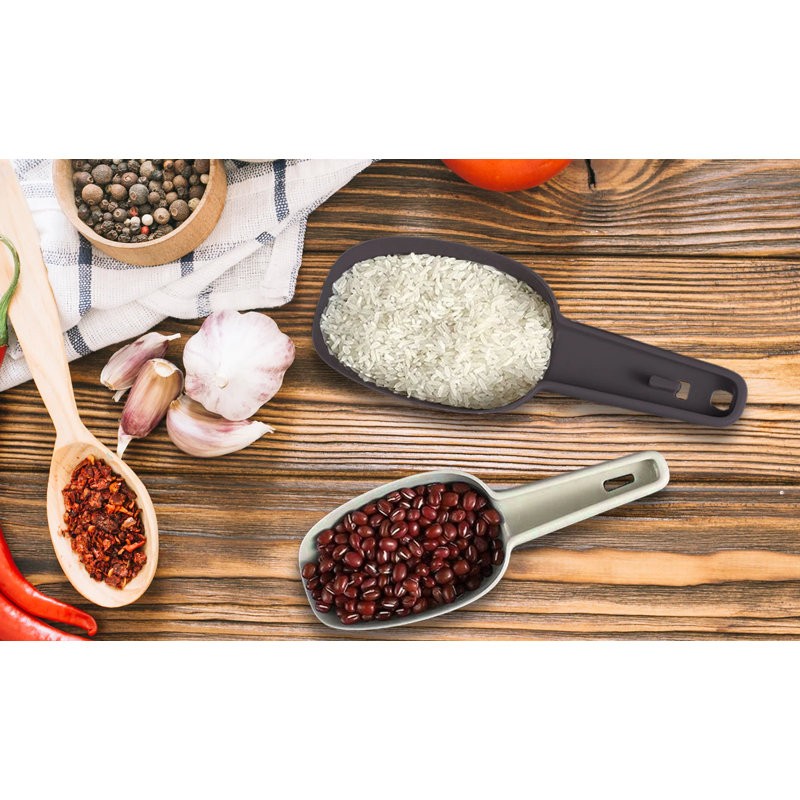 3-Pack: Multi-Purpose Plastic Scoop Set
