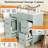 36"L x 18"W Free Standing Bathroom Vanity with Resin Top-92287101-92287102
