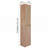 12" Bathroom Side Cabinet,Soft Close Doors,Float Mounting Design