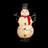 Snowman Christmas Lighted Display
