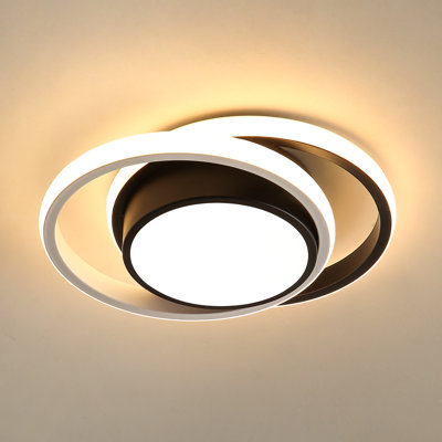 Mataponi 2-Light 27cm LED Flush Mount Ceiling Light