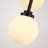 Rubinstein 5 - Light Black Pendant