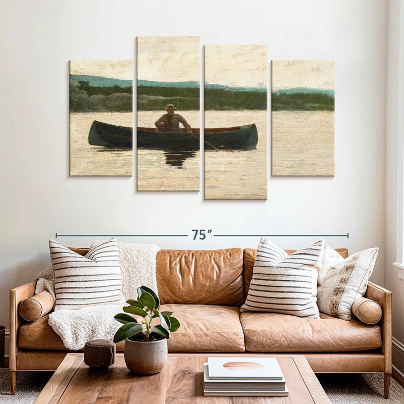 Mehar Playing A Fish, 42" H x 68" W