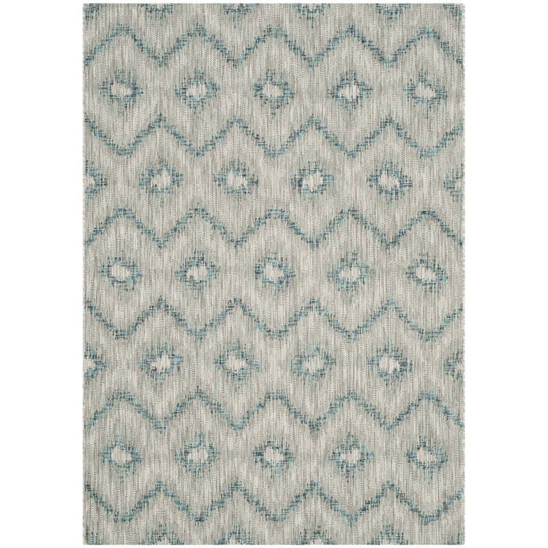 Tapis d'intérieur / extérieur Esters Performance Chevron, Rectangle 4 pi x 5 pi 7 po