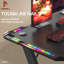 Hadlow Stainless Steel Computer Desk-402314444