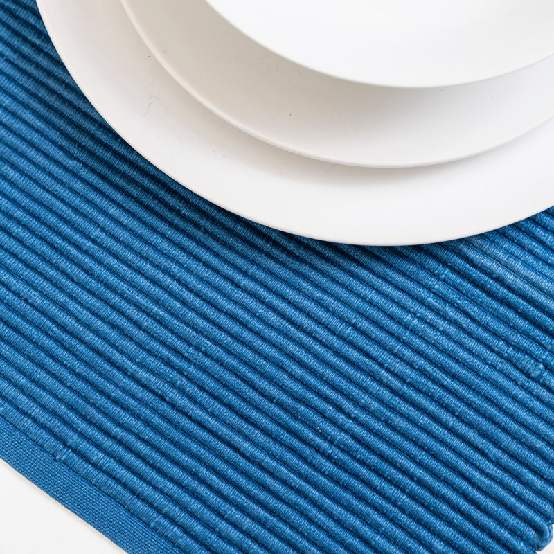 Napperon Alvarie, Bleu