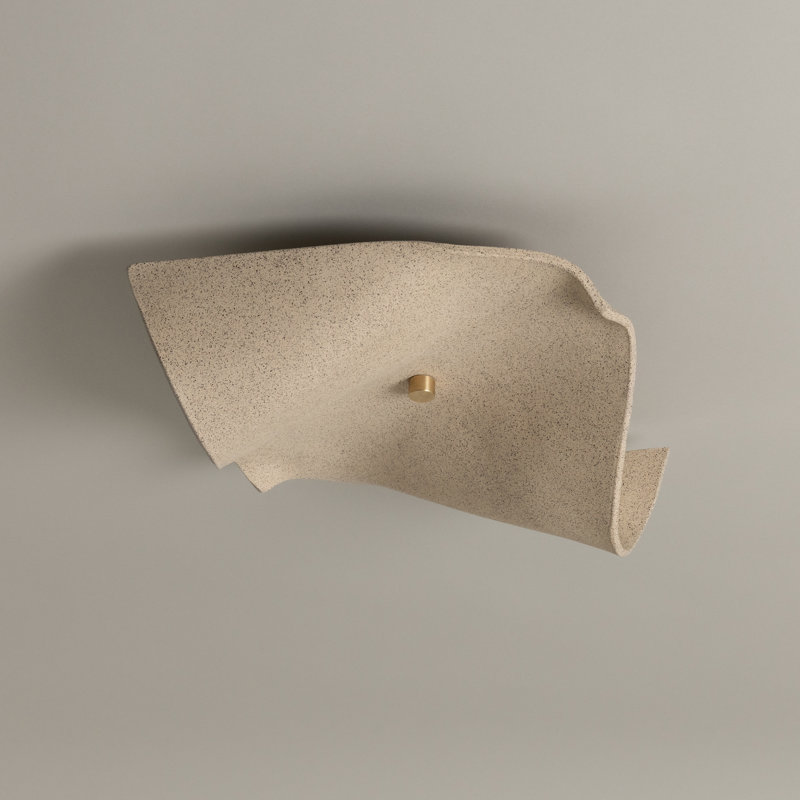 Shan Flushmount, No, Sand