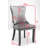 Upholstered Wing-Back Dining Chair Set With Nailhead Trim And Solid Wood Legs, Ideal For Comfort And Elegance In Any Dining Room-547149370