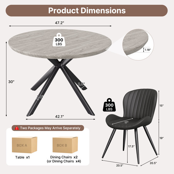 Dimensions du produit
