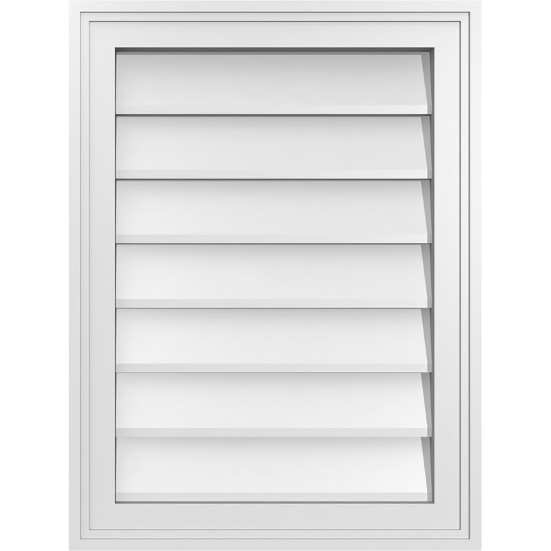 Cadre en brique, brun clair apprêté, H 24 po x l 18 po x P 1,5 po