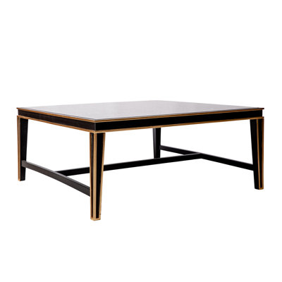 Lilly 4 Legs Square Coffee Table by ellahome