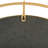 Round Wire Framed Wall Mirror