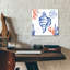  «Coastal Jewels 2» par Farida Zaman, art mural en verre acrylique, 12 po x 12 po