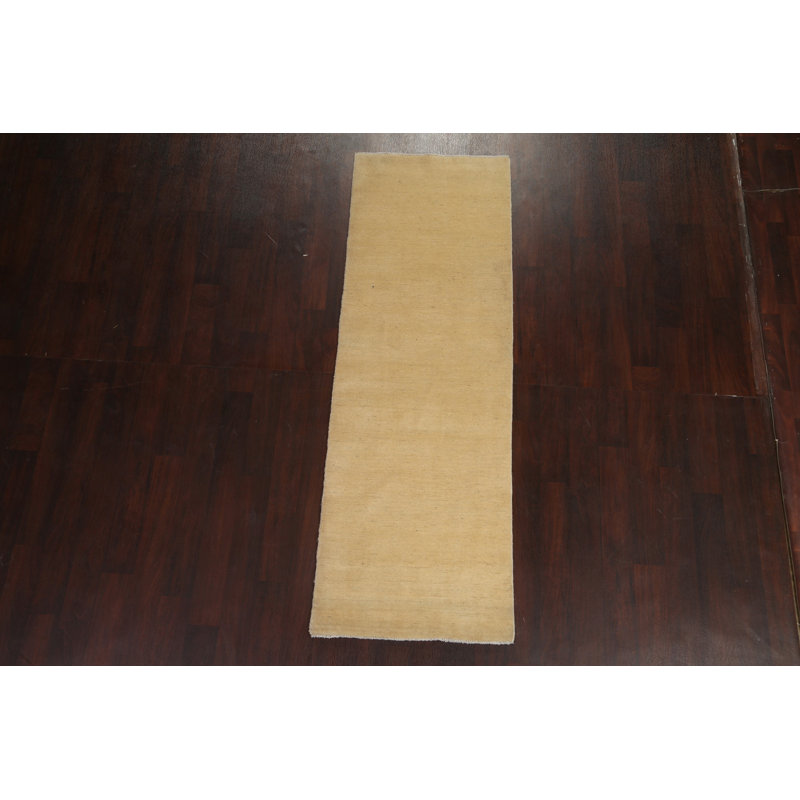 Tapis de couloir en laine noué à la main