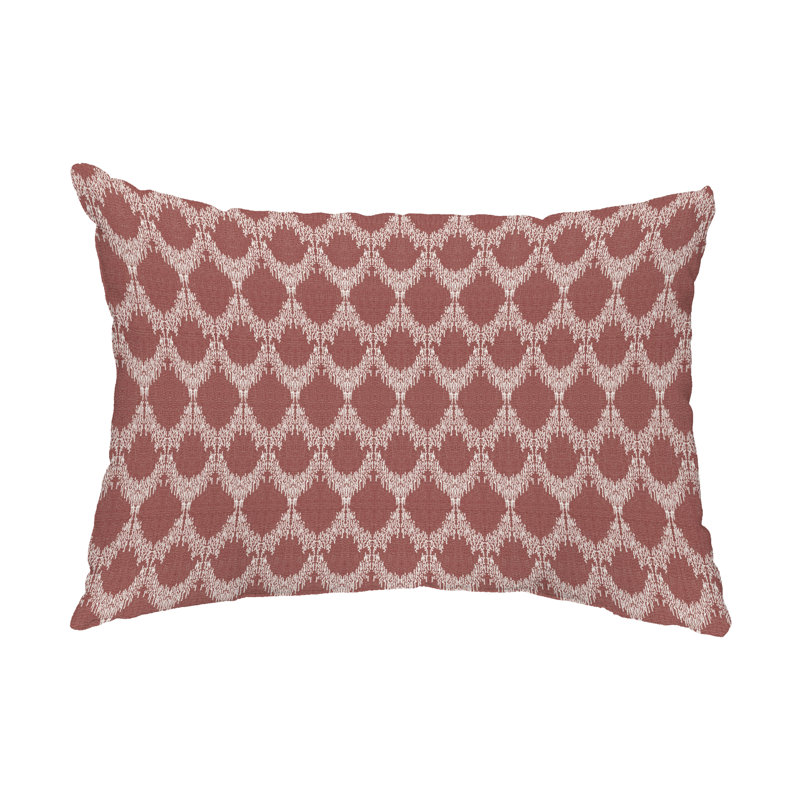  Coussin lombaire d'extérieur Peace, Rouge