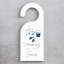 Ceramic Text & Numbers Wall Decor