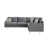 Similicuir gris est en rupture de stock