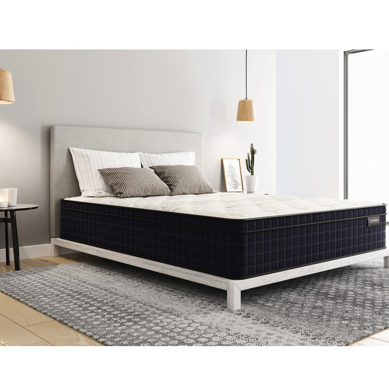Matelas pour lit simple 12,5 po - cuivre simple, blanc, 12.28", Twin