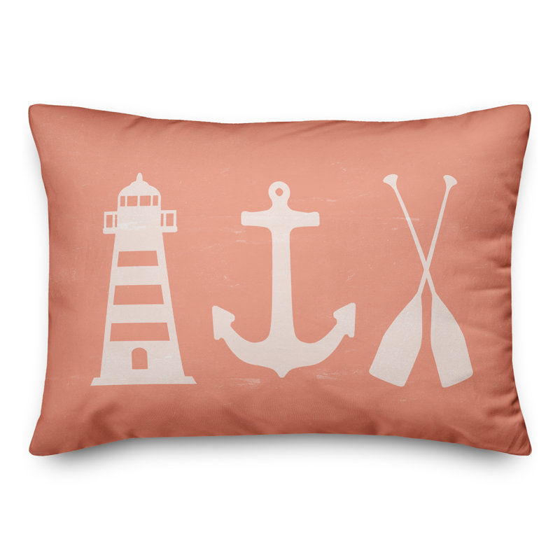 Throw Pillow, Orange