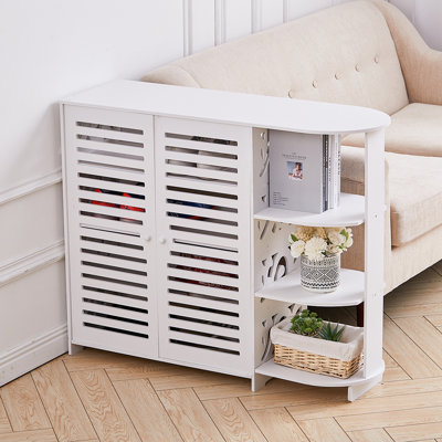 8 Pair Shoe Storage Cabinet