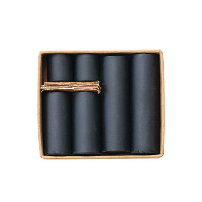 6-Piece Round Metal Magnetic Taper Holders