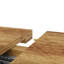 Extendable Metal Base Dining Table