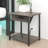 Simple Bedside Table with Open Storage Shelf, Charging Station, Easy to Assembly-200053755