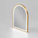 Brulotte Metal Arch LED Mirror