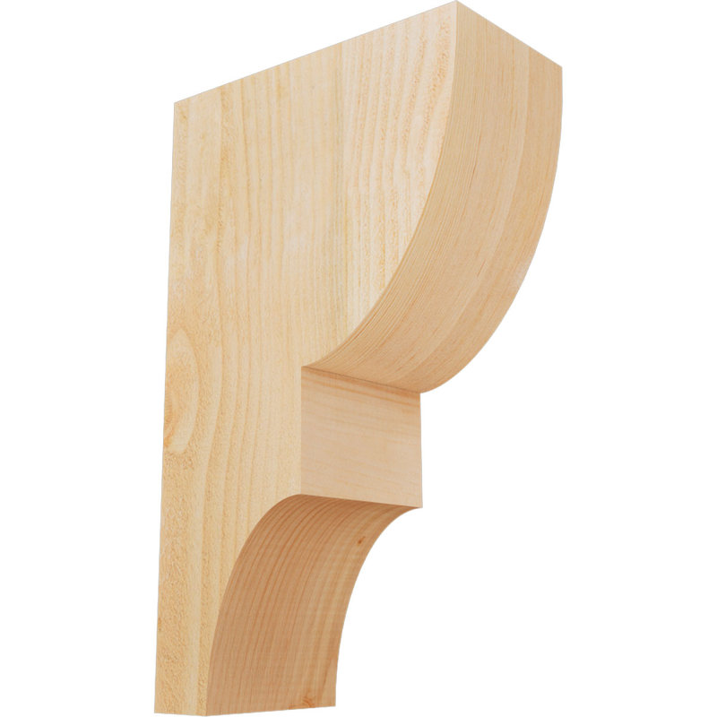 Corbeau Ridgewood, H 20 po x l 6 po x P 12 po, Sapin de Douglas, Sciage brut