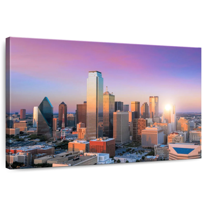 Nicci Dallas Texas, 8" H x 12" W