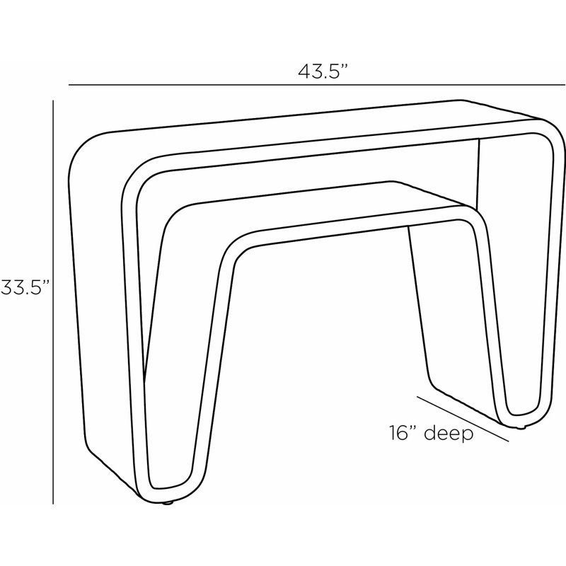 Beltran 43.5'' W Console Table