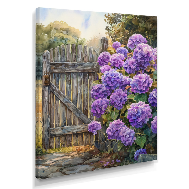 Alayna - Floral Wall Art, H 20 po x l 12 po, Toile tendue, Ne s’applique pas