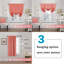 Rideaux isolants et isolants pour la cuisine, rideaux et passe-tringle 2 panneaux - l 42 po x L 63 po-607476476