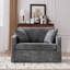 Fauteuil d'appoint 45,25 po Chenille-1093449047
