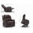 Electric Power Massage Recliner Chair,Pu Leather Recliner-713759733