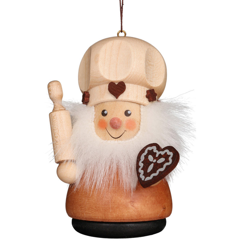 Christian Ulbricht Wood Hanging Figurine Ornament