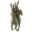 Rabbit Weather Resistant Metal Garden Statue