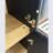 Modern Display Cabinet With Adjustable Glass Shelves Mdf Durable Finish For Living Room, Kitchen, Or Workspace