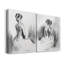 «Soft Silhouette I», ensemble de 2 reproductions d'art-956374598-956374610-1031789611