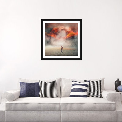 Reproduction d'art graphique sur toile tendue