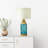 26"H Ajami Palm Leaf Glass Design and Mango Wood Table Lamp-1533248094