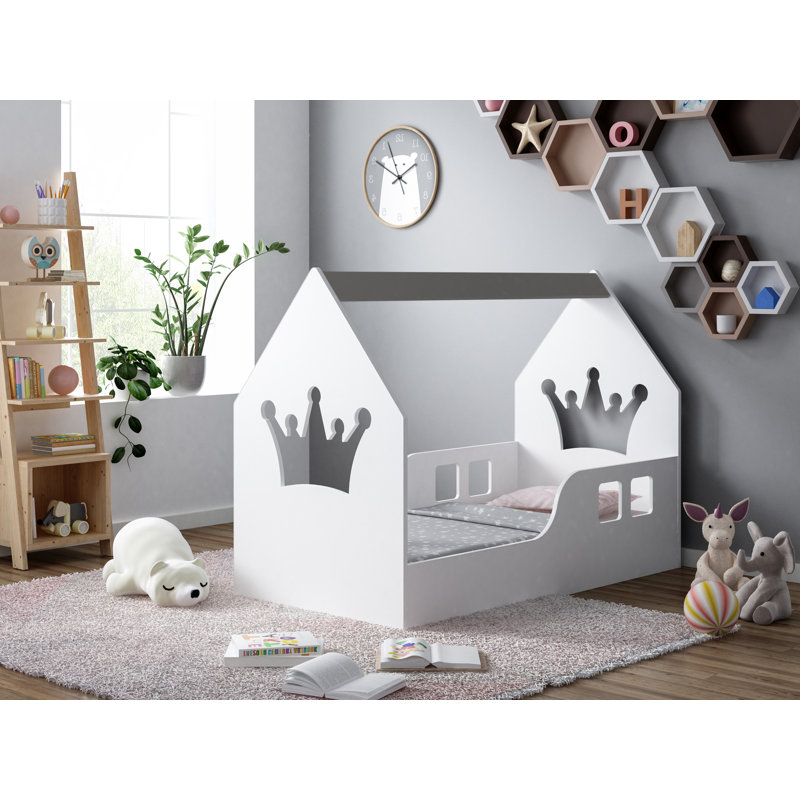 Cohn Standard House Beds, Dark Grey, Toddler (70 x 140cm)