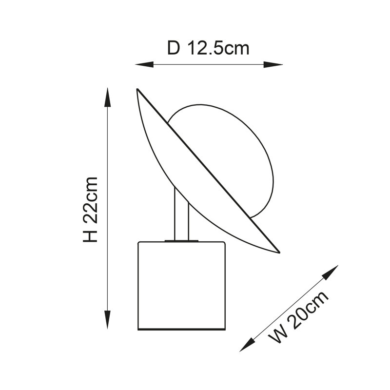 Neena 22cm Novelty Table Lamp