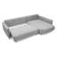 Bairo 3 Seater Fabric Reclining Sofa & Chaise-392784628-392784634